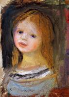 Renoir, Pierre Auguste - Portrait of a Girl